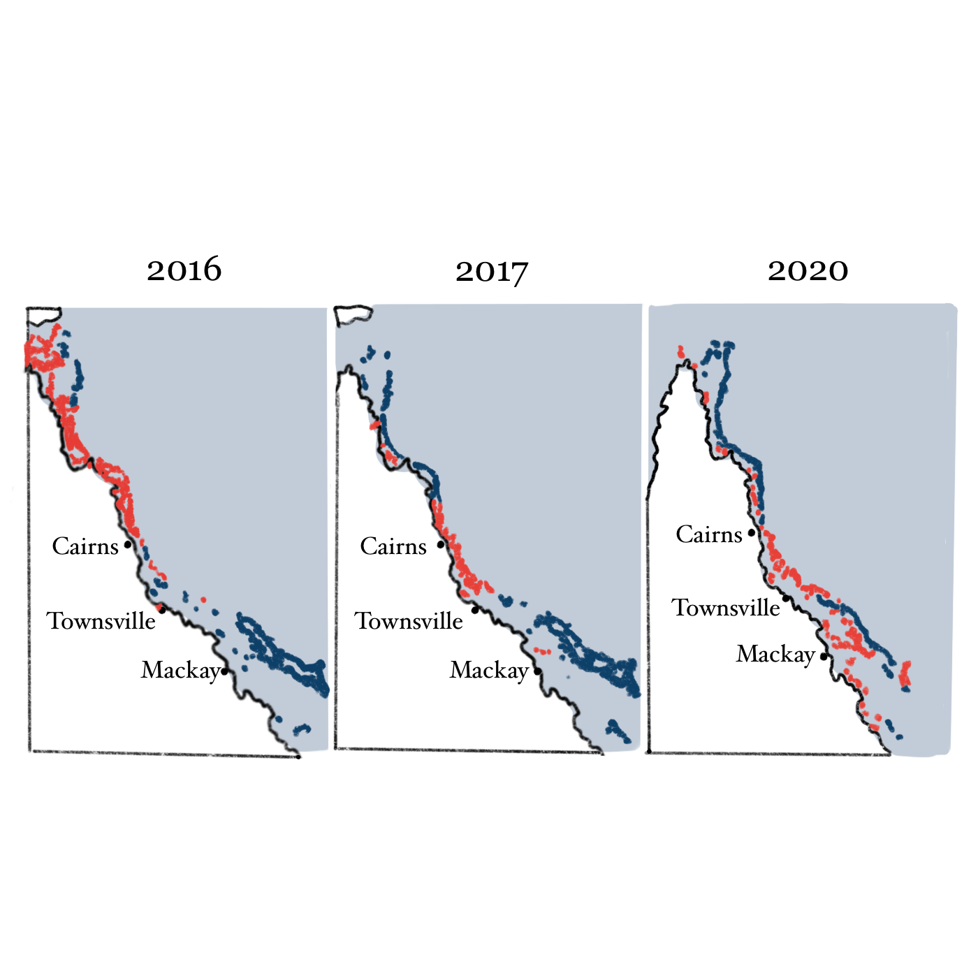 Korallenriffe Veränderung